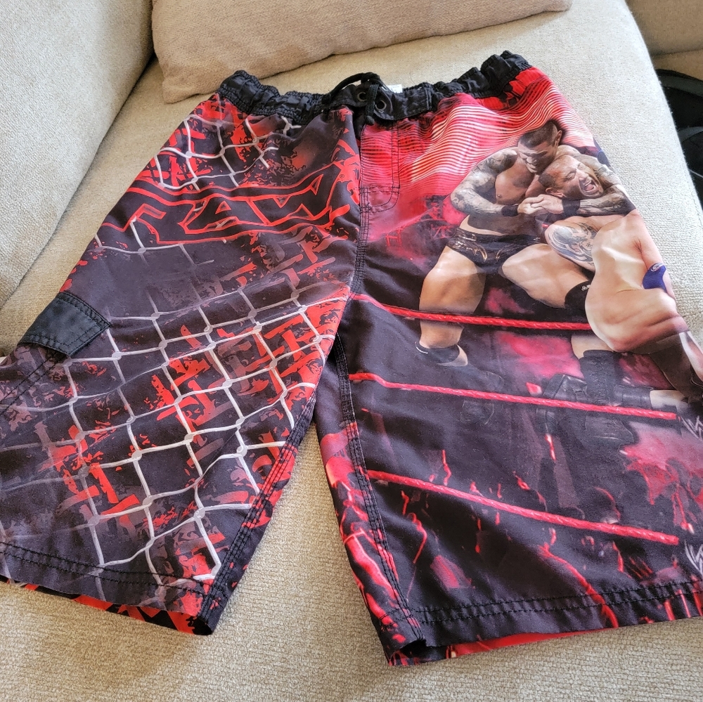 XL boys wrestling swim trunks